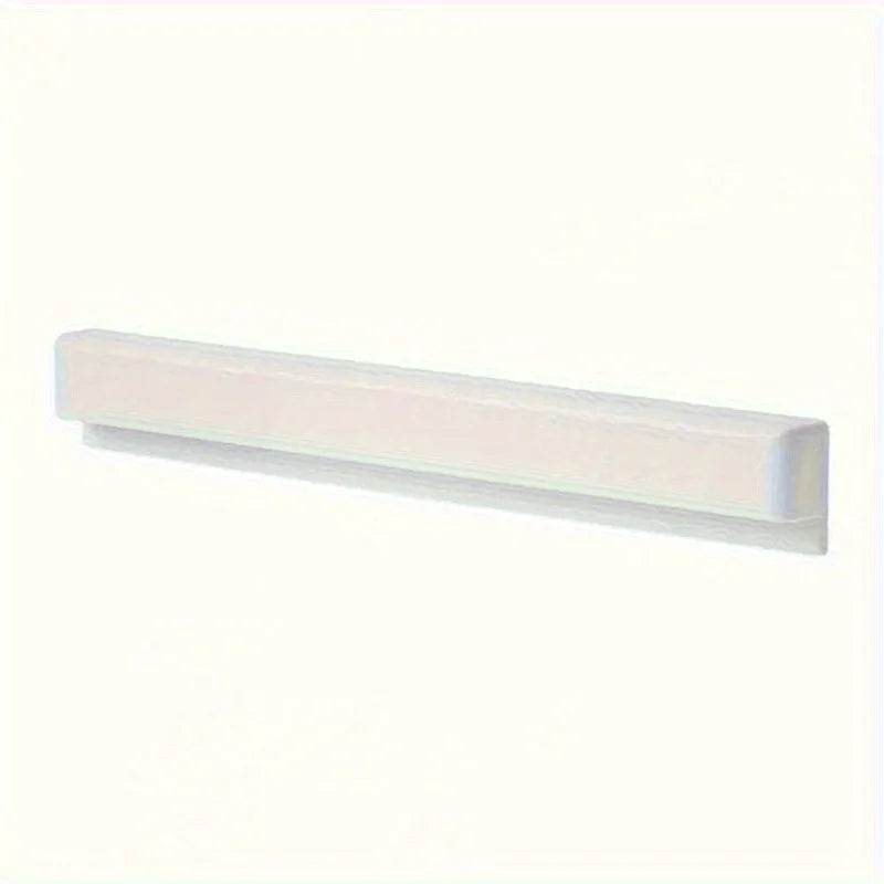 Wall-Mounted Toothpaste & Toothbrush Holder | Adhesive Rack Bathroom Organizer Rack QXL WHITE 1PC