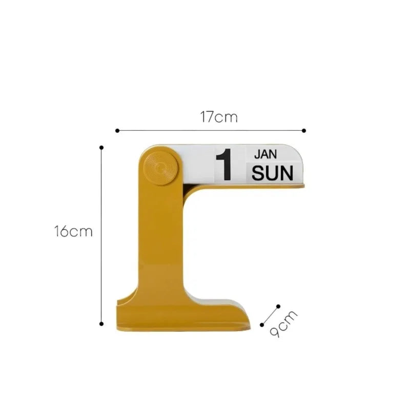 2026 Flip Desktop Calendar | INS Design Desk Décor & Gift Desk Flip Calendar QXL 1PCS