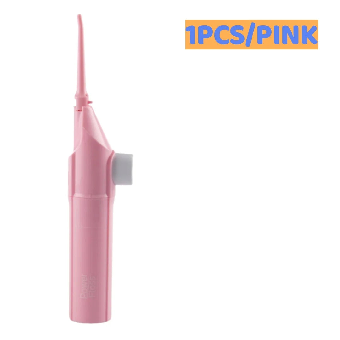 Portable Water Flosser | High-Pressure Dental Teeth Cleaner Water Flosser QXL 183-pink 1pcs