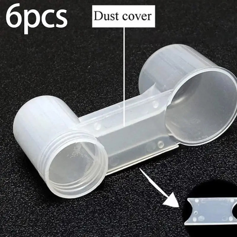 Bird Water Bottle Drinker Cups 6–10 Pack | Cage Pet Feeder Pet Bird Feeder QXL Clear 6pcs