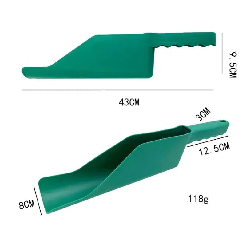 Gutter Cleaning Scoop | Leaf & Debris Removal Tool Gutter Cleaning Scoop QXL Green