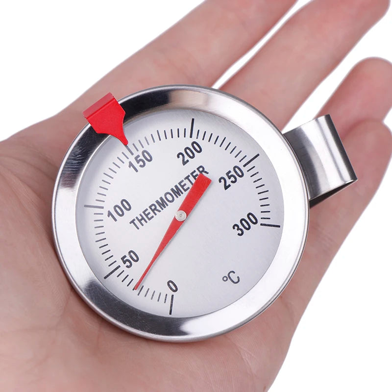 Stainless Steel Dial Probe Thermometer – Milk, Meat & Food Kitchen Thermometer QXL