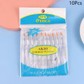 Disposable Lip Brushes 5/10-Pack | Portable Lipstick Applicator Disposable Lip Brush QXL 10Pcs