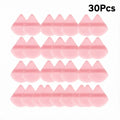 Pink Velvet Triangle Makeup Sponge | Foundation & Powder Puff Makeup Sponge Puff QXL 30Pcs