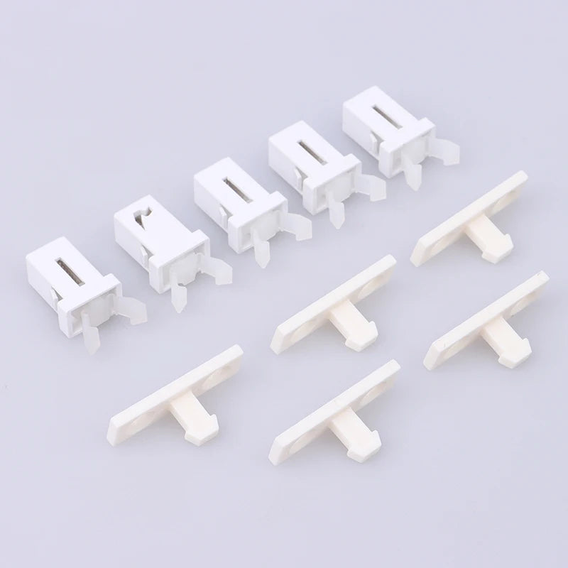 10-Pack PR-001 Door Lock Switches for AC, TV & DVD Players Door Lock Switch QXL White