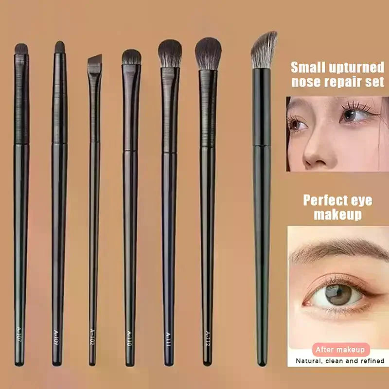 Professional Eye Makeup Brush Set | Soft Nylon 5–10 Pcs Eye Makeup Brush Set QXL