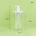 Refillable Pump Dispenser Bottle 500ml & 1000ml | Shampoo Lotion Pump Dispenser Bottle QXL 1000ML