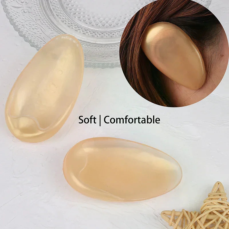 2-Pack Reusable Hair Dye Ear Covers | Salon Earmuff Shields Hair Dye Accessories QXL