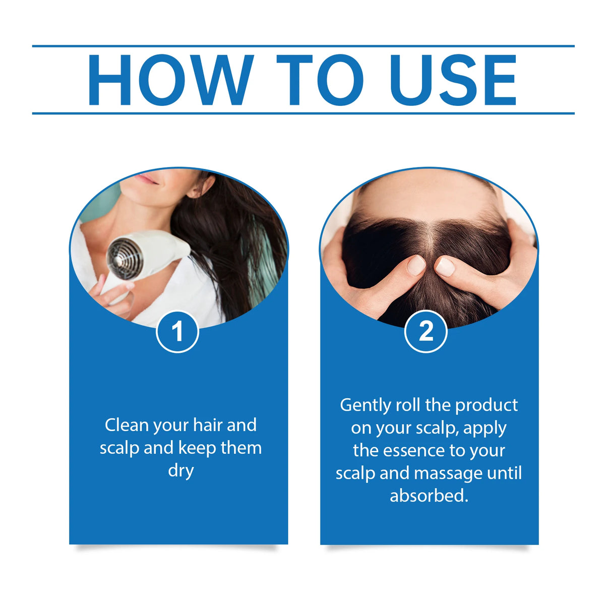 Scalp Conditioning Serum Stick 2-Pack | Hydrating Hair Essence Scalp Serum Stick QXL
