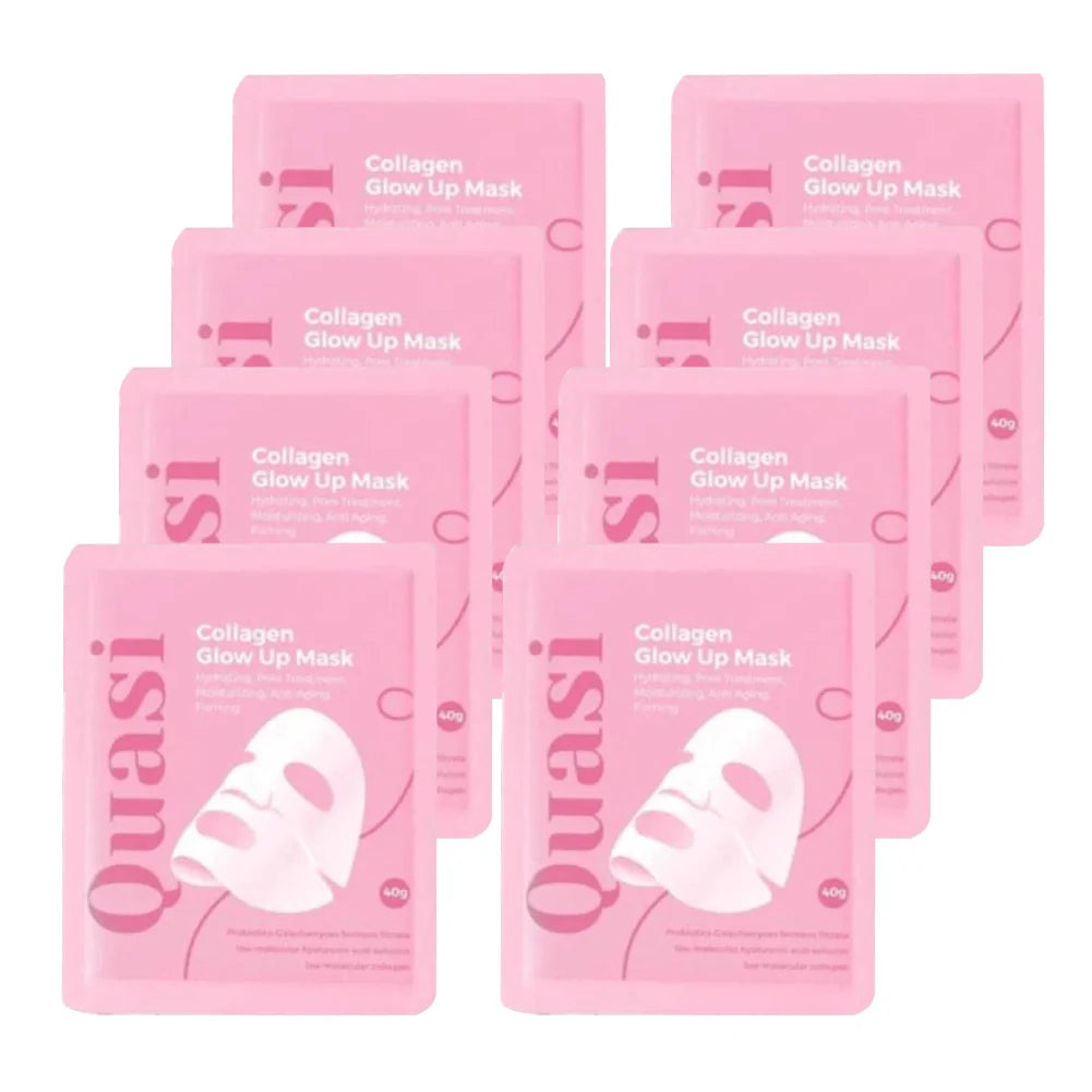 4-Pack Collagen Overnight Face Mask – Hydrating & Brightening Overnight Face Mask QXL B