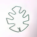 Metal & Bamboo Monstera Climbing Plant Support Stake Plant Support Stake QXL Green