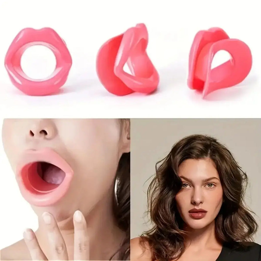 Silicone Lip Trainer & Mouth Face Toner | Portable Beauty Tool Lip Toning Tool QXL