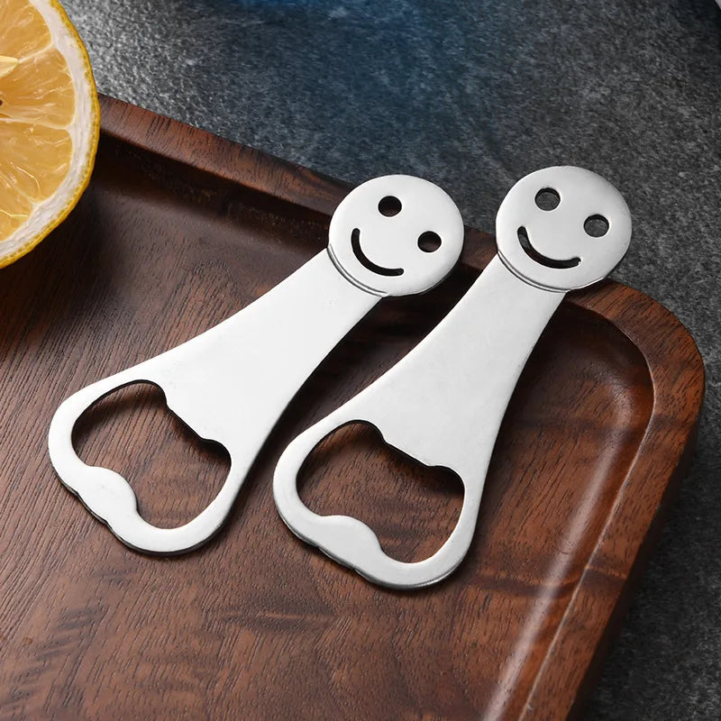 Stainless Steel Cartoon Bottle Opener | Flat Beer & Beverage Tool Bottle Opener QXL