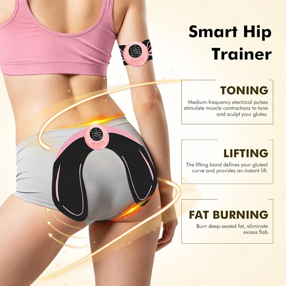 EMS Ab Toning Belt | Abdominal Muscle Stimulator for Men & Women EMS Ab Toning Belt QXL