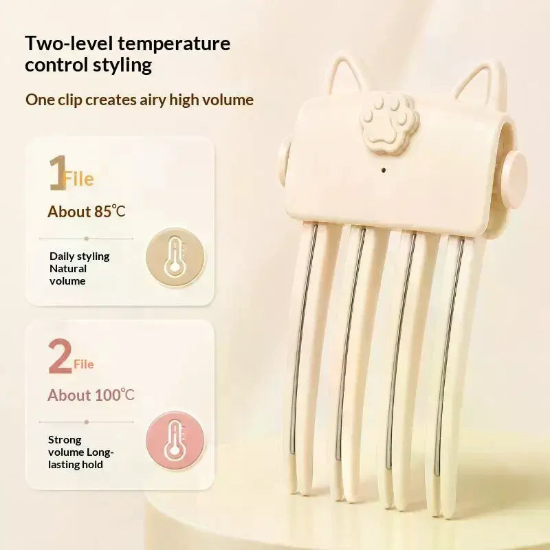 Rechargeable Hair Root Lift Clip | Dual Temp Volumizing Tool Hair Volumizing Clip QXL