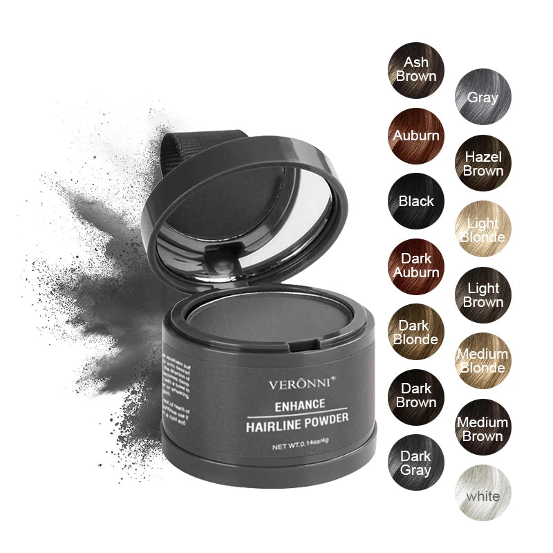 Waterproof Hairline Shadow Powder 4g | Root & Scalp Cover Hairline Cover Powder QXL