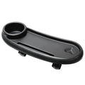 3-in-1 Universal Stroller Tray | Snack, Drink & Phone Holder Stroller Tray Accessory QXL B182 Black