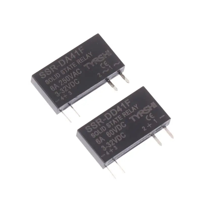 SSR-41FDD/41FDA Solid State Relay 3-32VDC 6A DIN Rail Module Solid State Relay QXL