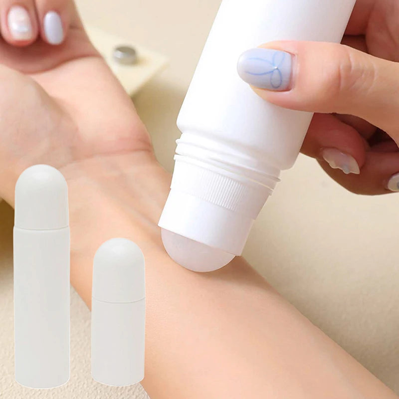 50/100ml Refillable Roller Ball Bottle for Essential Oils & DIY Roller Ball Bottle QXL