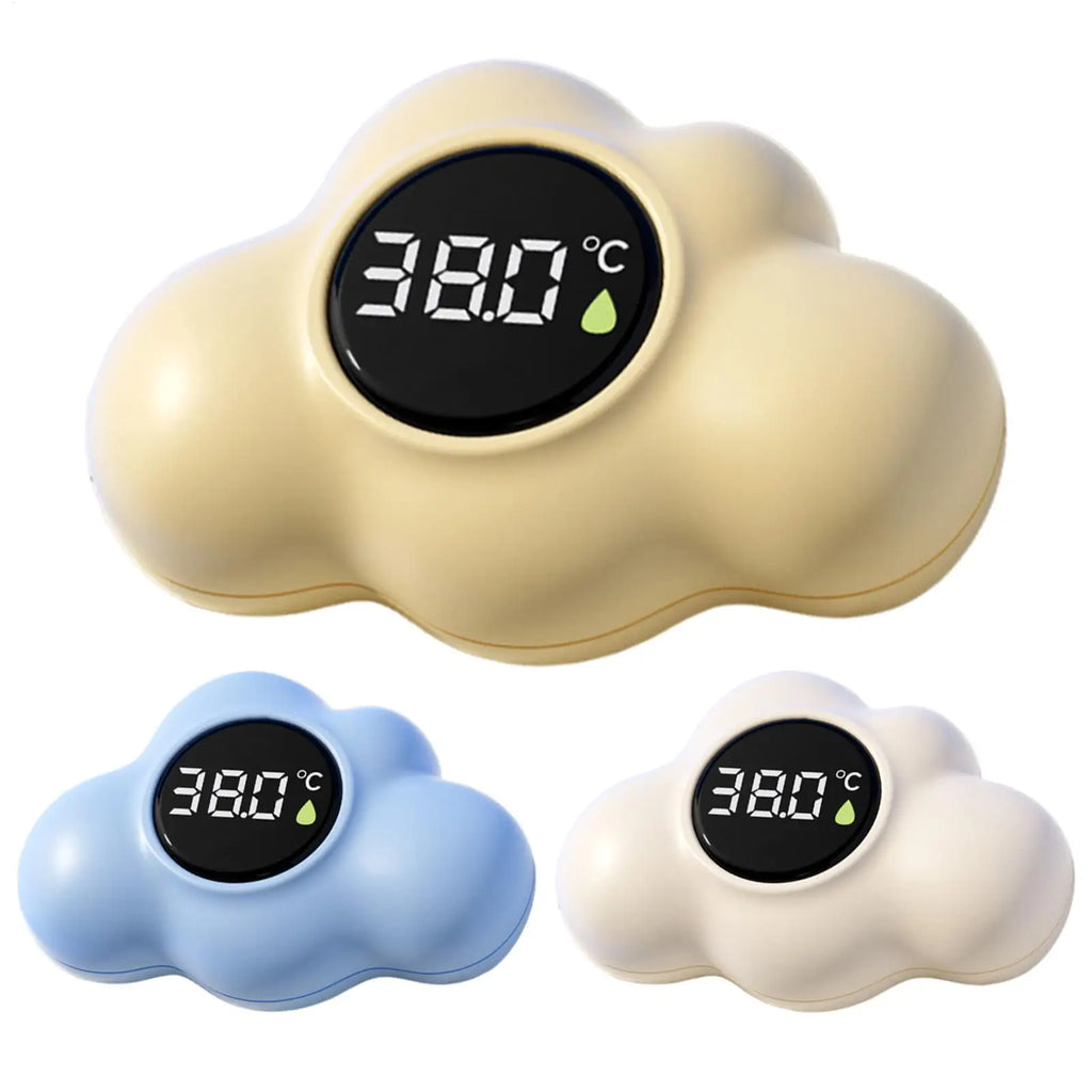 Cloud Floating Baby Bath Thermometer | LED Temperature Gauge Baby Bath Thermometer QXL