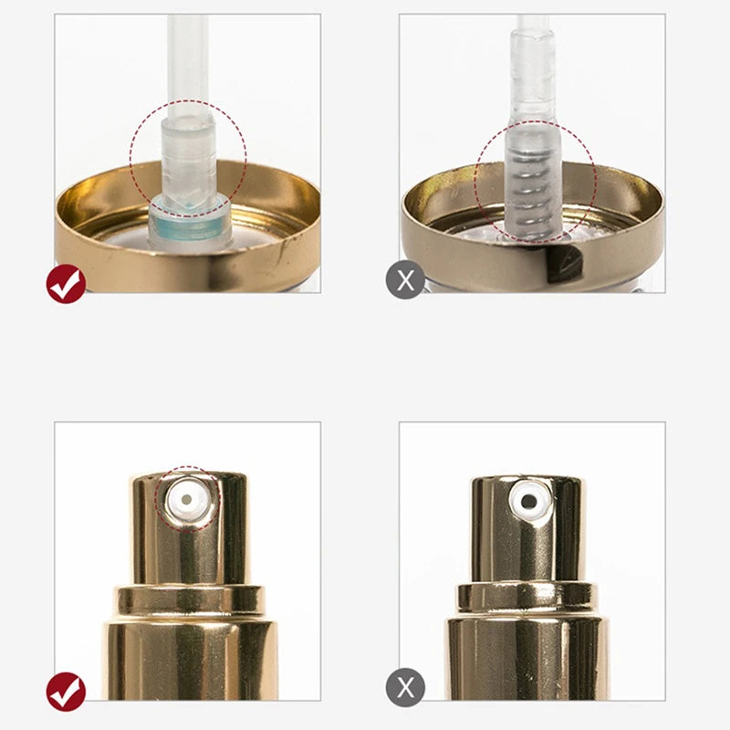 30ml Foundation Replacement Pump Dispenser | 20/410 Fit Cosmetic Pump Dispenser QXL