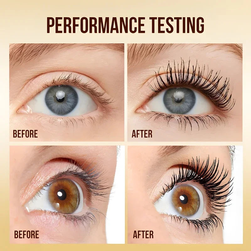 OCHEAL Gold Waterproof Lengthening Mascara – Curl Lock Volume Lengthening Mascara QXL