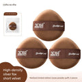 Dual-Use Wet & Dry Powder Puff Foundation Cushion Sponge Makeup Sponge Puff QXL 3 pieces
