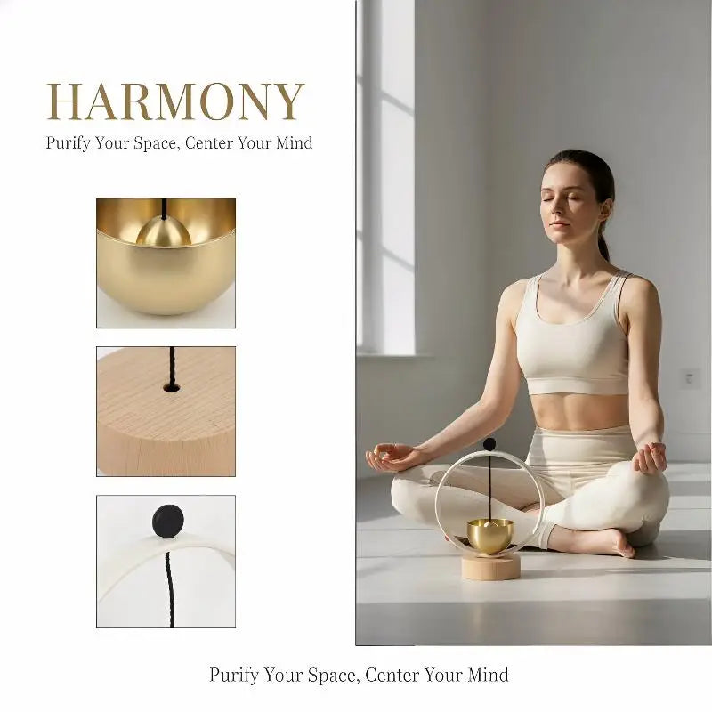 7 Chakra Singing Bowl | Meditation Yoga Zen Decor Gift Meditation Singing Bowl QXL Default Title