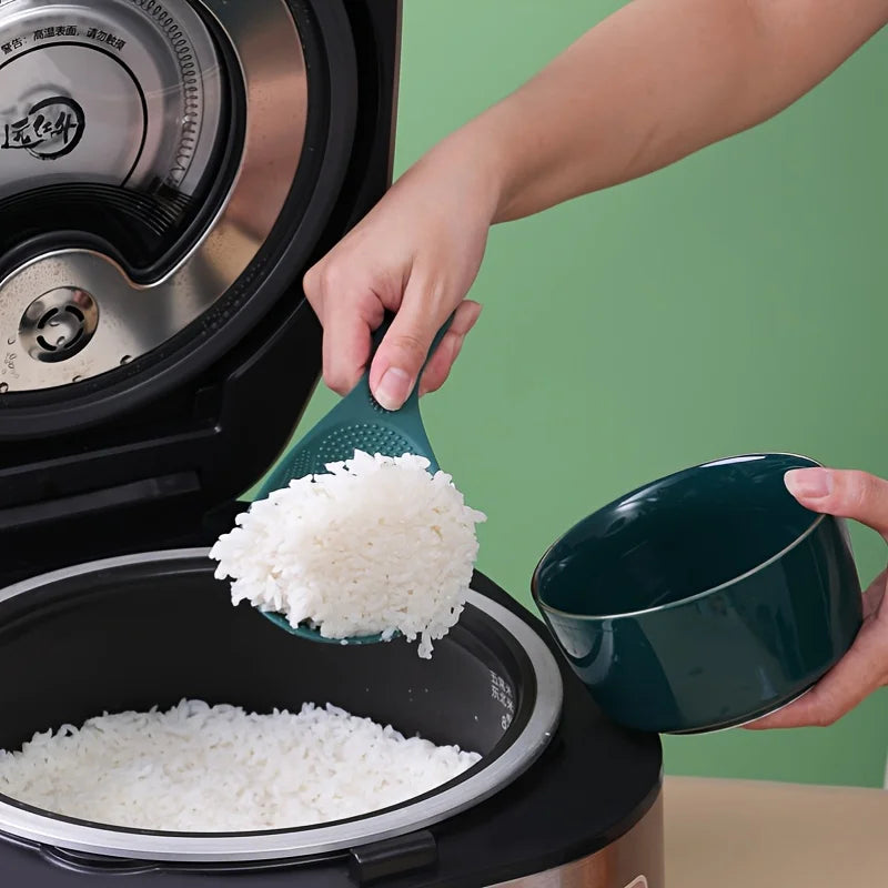 Non-Stick Plastic Rice Paddle & Spoon for Rice Cookers Rice Paddle Spoon QXL