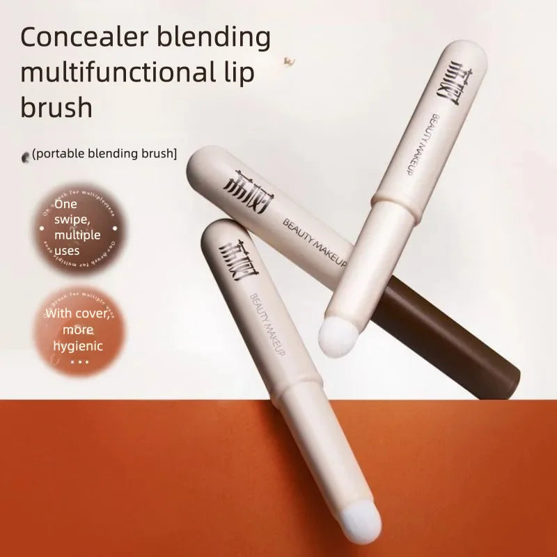Round Head Lip Brush | Lipstick Blending & Concealing Tool Lip Makeup Brush QXL