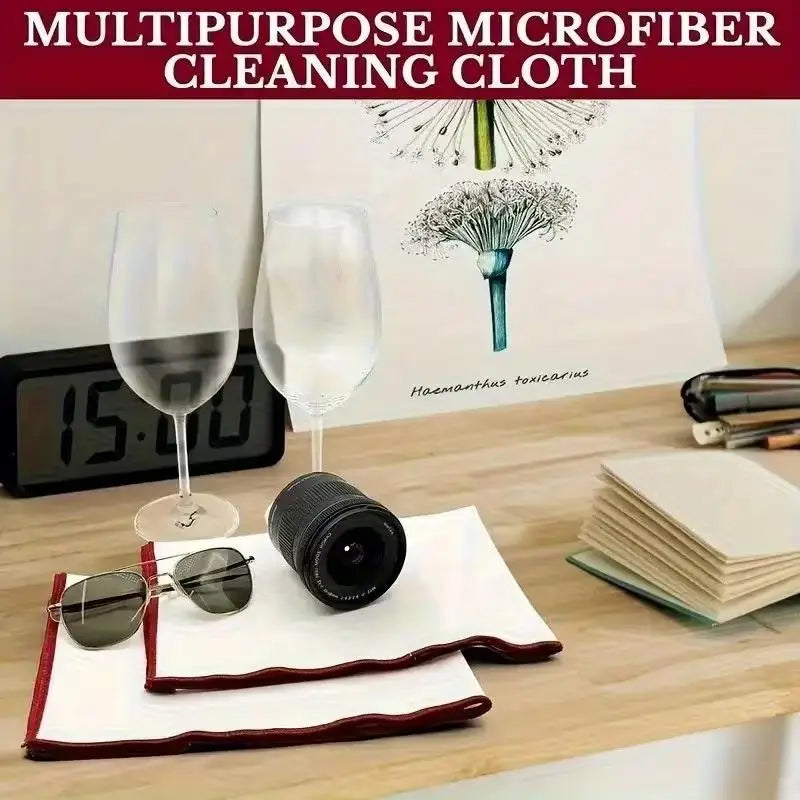 Large Nano Microfiber Polishing Cloth – Lens, Screen & Steel Microfiber Polishing Cloth QXL