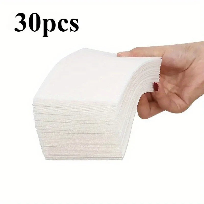 30-Pack Color Catcher Sheets | Anti-Bleed Laundry Sheets Laundry Color Catchers QXL White 30pcs
