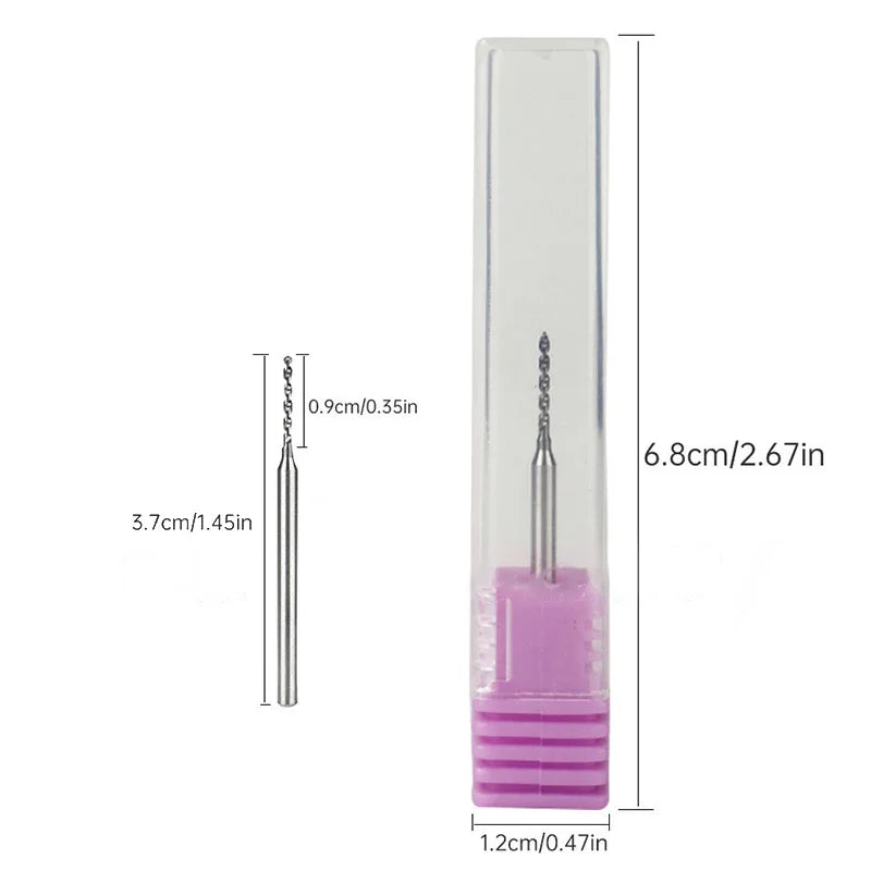 Tungsten Steel Nail Drill Bit | Grinding & Perforation Head Nail Drill Bit QXL