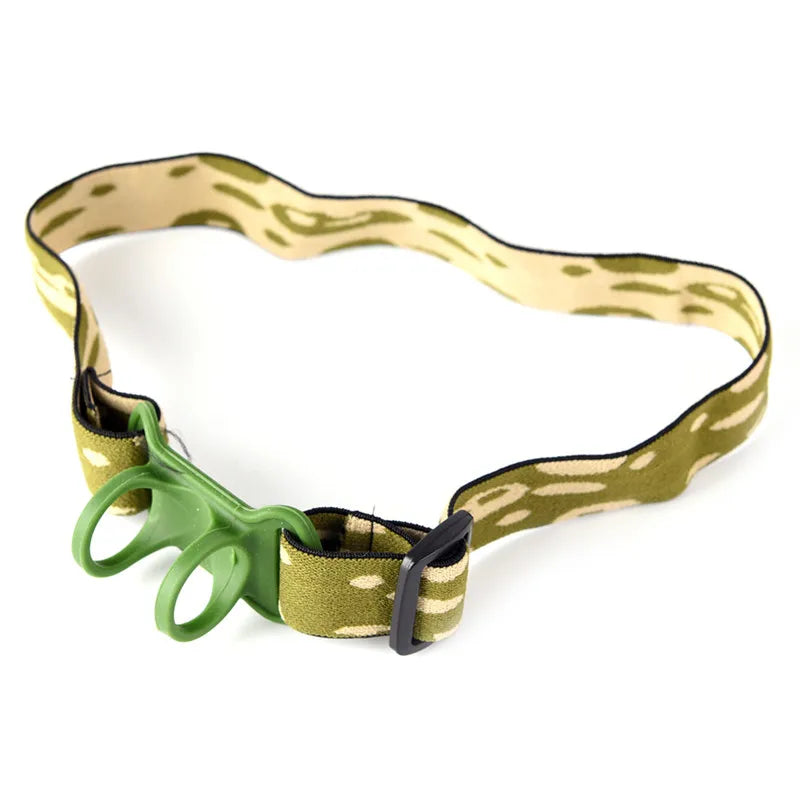 360° Adjustable Headband Strap for 18650 Flashlight Torch Flashlight Headband Strap QXL 1PCS