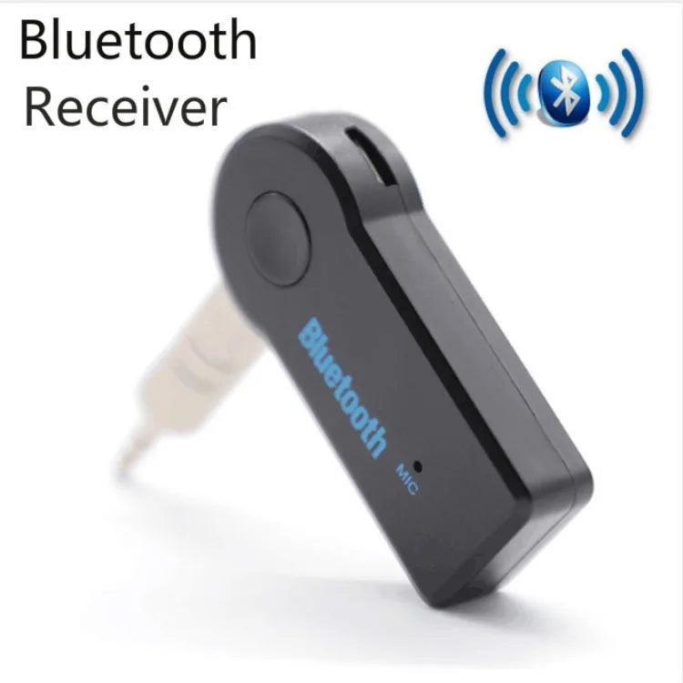 2-in-1 Bluetooth 5.0 Receiver & Transmitter 3.5mm AUX Adapter Bluetooth Audio Adapter QXL black