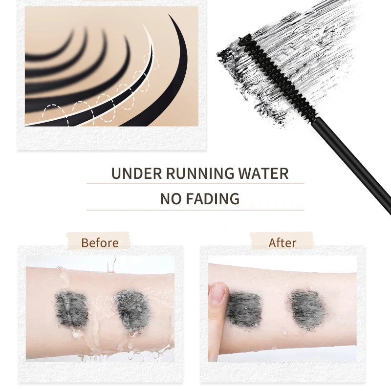 O'cheal 3D Silk Mascara | Curling, Lengthening & Waterproof Mascara QXL