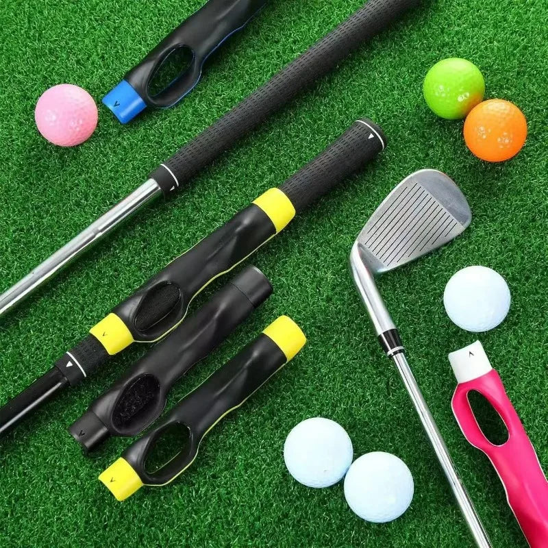 Golf Grip Trainer – Ergonomic Swing Corrector for Beginners Golf Training Aid QXL