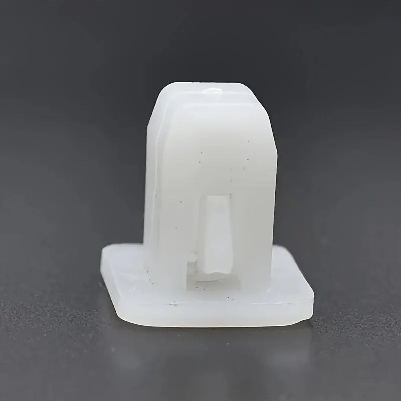 White PP Plastic Rivets | Automotive Quick-Clamp Fasteners Automotive Plastic Rivets QXL