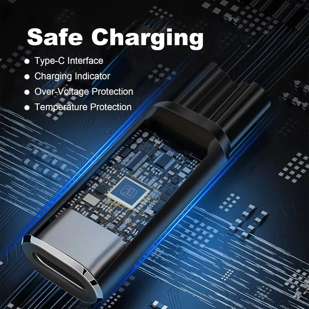 USB-C Adapter for Philips OneBlade QP2724 QP2834 QP4530 Shaver Shaver Charging Adapter QXL