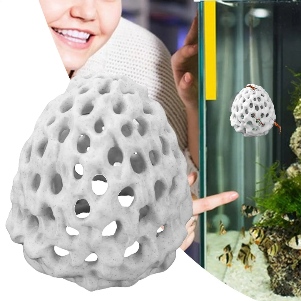 Aquarium Shrimp Hide with Suction Cup | Betta & Guppy Hideout Aquarium Hideout QXL