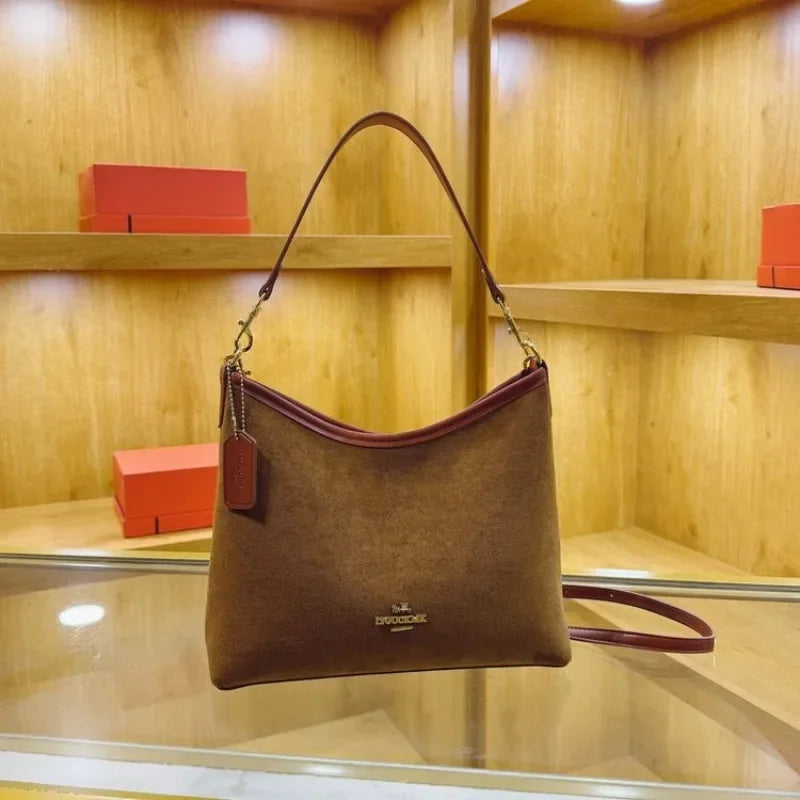 Large Capacity Retro Crossbody Bag | Elegant Niche Design Crossbody Bag QXL