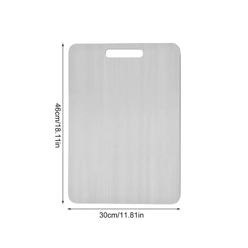 Double-Sided Titanium Steel Cutting Board | 5 Sizes Kitchen Cutting Board QXL