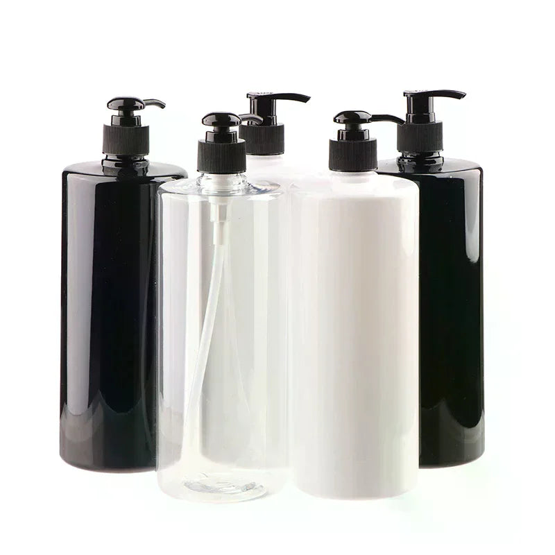 1000ml Refillable Soap & Shampoo Dispenser Bottle | Large Cap Refillable Dispenser Bottle QXL