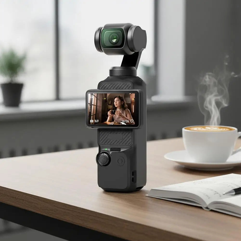 Silicone Case for DJI Osmo Pocket 4 | Anti-Scratch Cover Camera Protective Case QXL