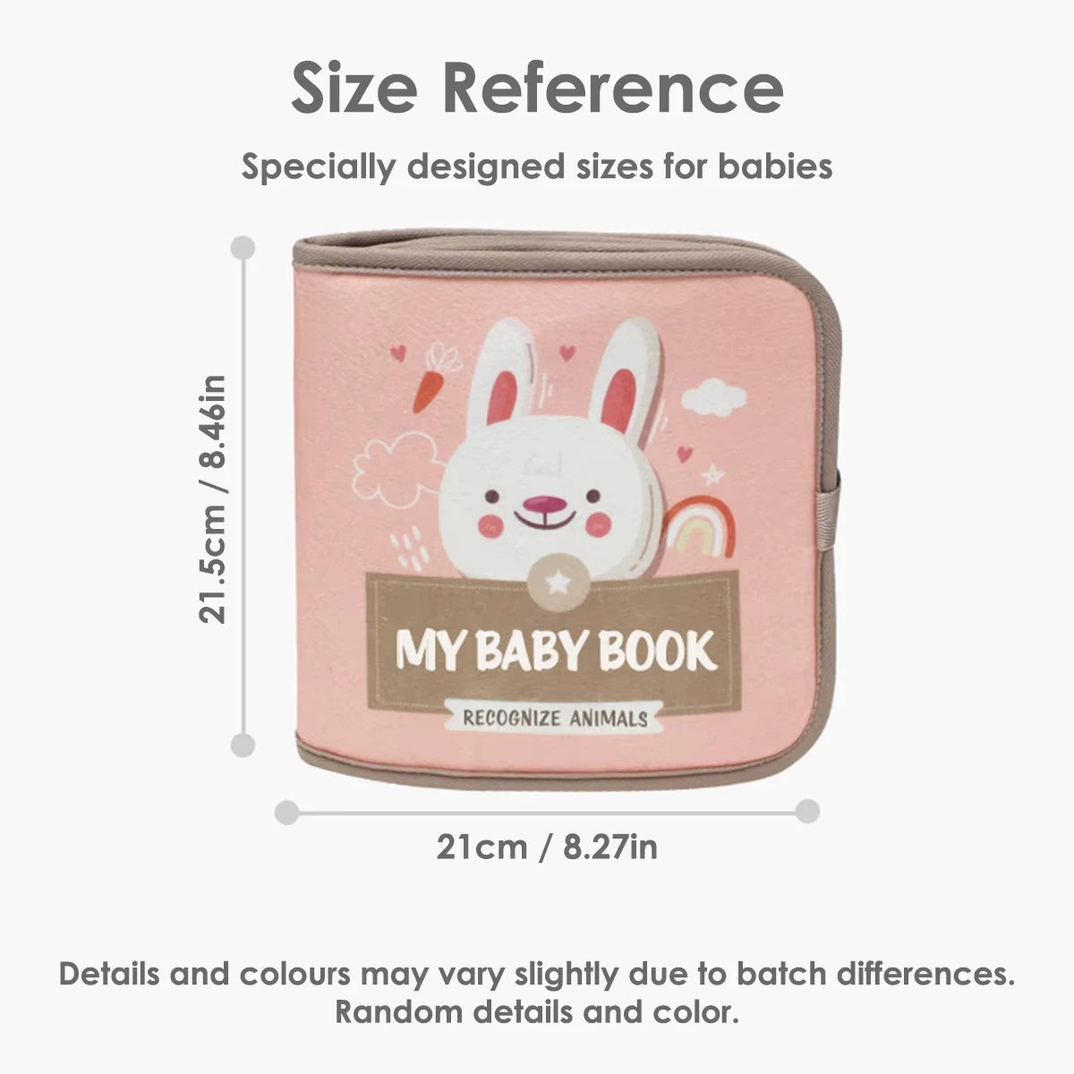 Montessori Quiet Busy Book | Soft Felt Sensory Toy for Toddlers Montessori Activity Book QXL