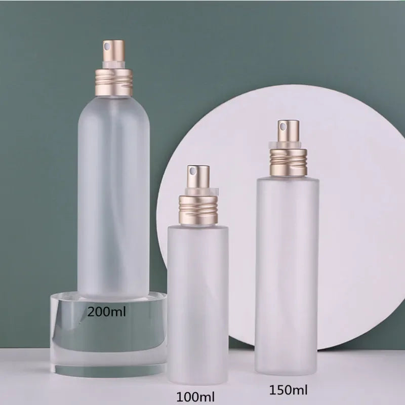Frosted PET Refillable Spray Bottle 100/150/200ml Fine Mist Refillable Spray Bottle QXL 1pcs 100ml