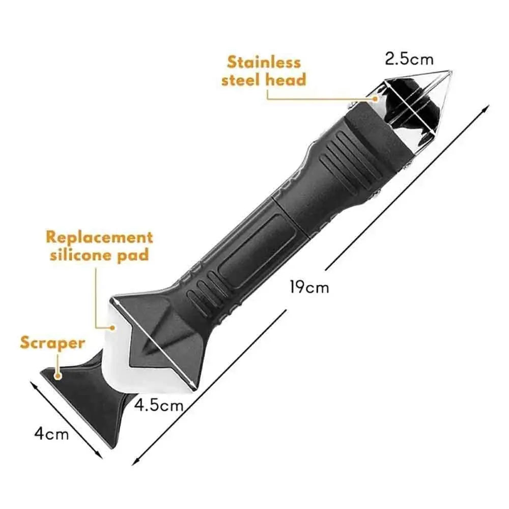 5-in-1 Corner Caulking Tool Kit | Silicone Scraper & Spatula Caulking Tool Kit QXL