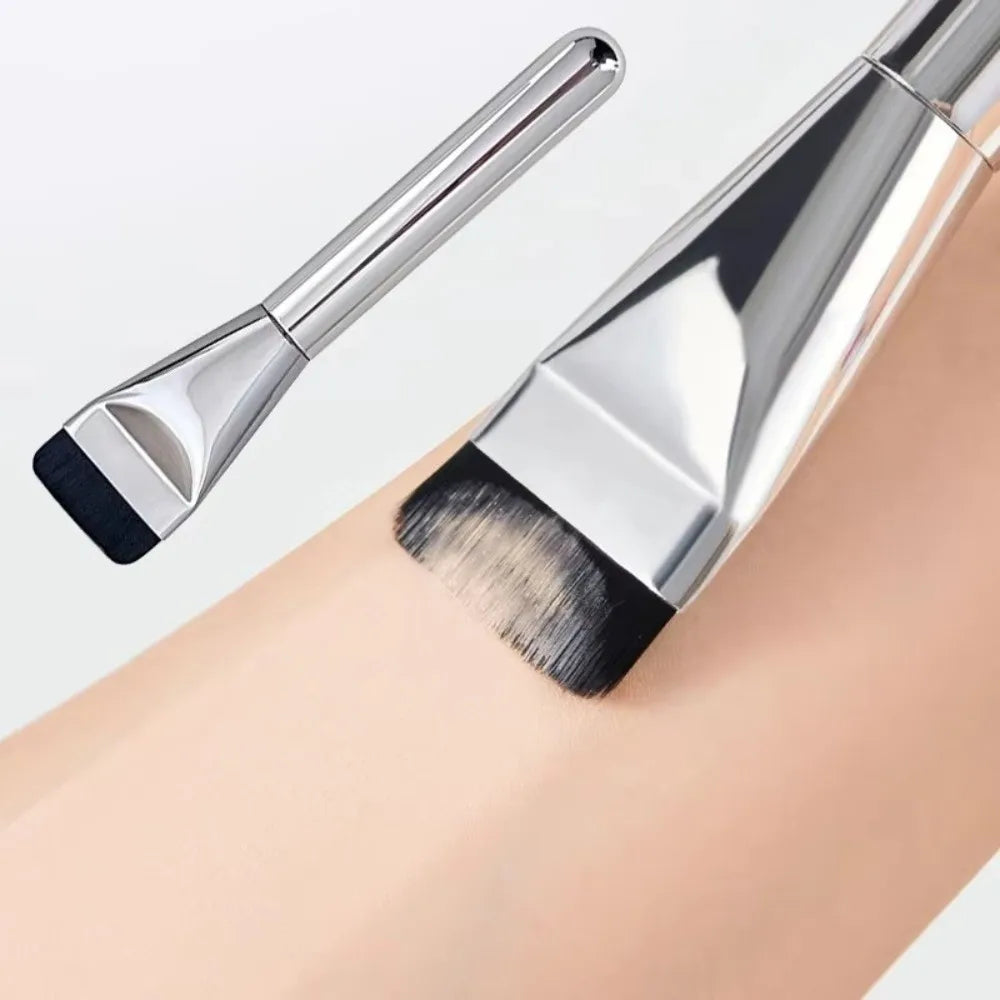 Stainless Steel Makeup Mixing Palette & Spatula Tool Makeup Mixing Palette QXL