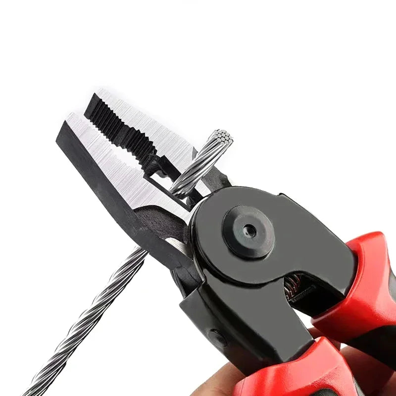5-in-1 Interchangeable Head Pliers Set | Wire Stripper & Crimper Interchangeable Pliers Set QXL