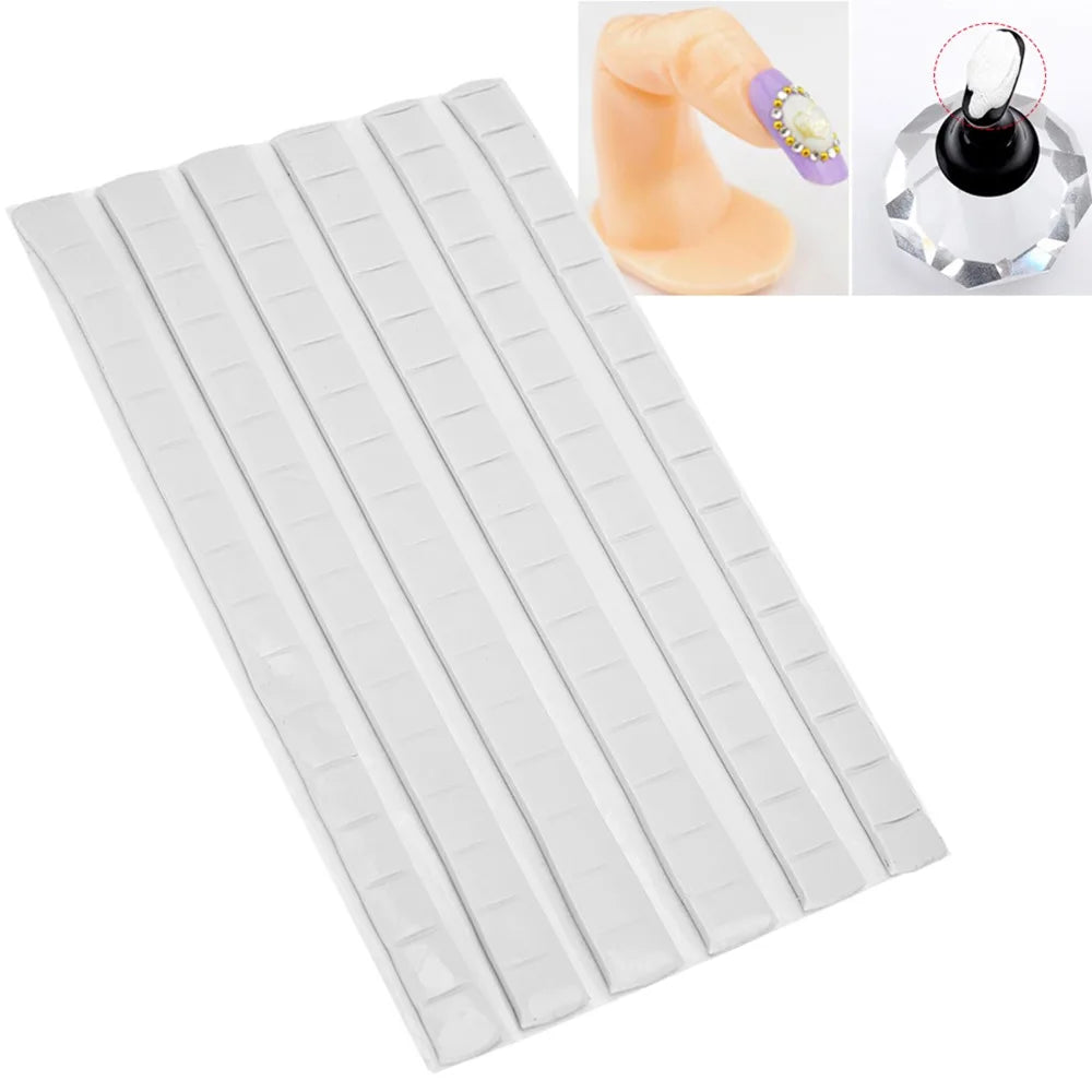 96-Piece Reusable Manicure Clay Putty | Nail Display & Practice Nail Display Putty QXL
